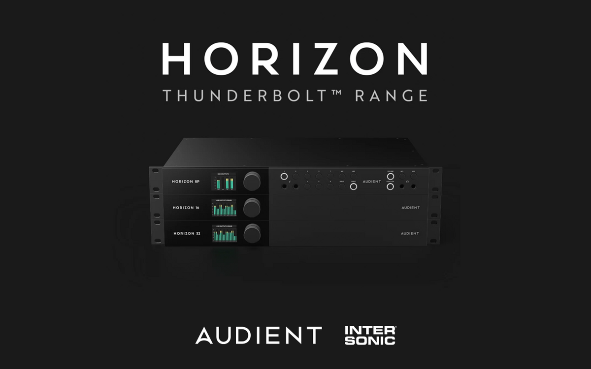 Audient julkistaa Horizon-sarjan ammattistudioihin