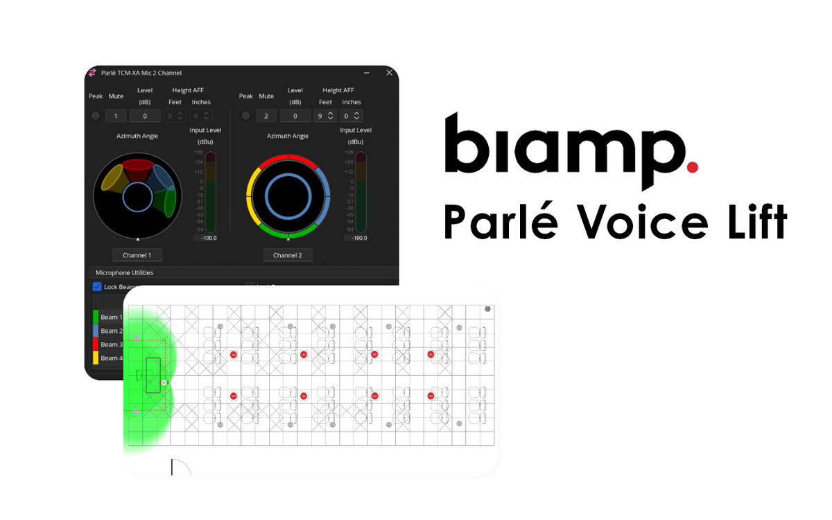 Tuo ääni kaikkien kuuluville – Biamp Parlé Voice Lift modernissa neuvottelu- ja koulutustilassa