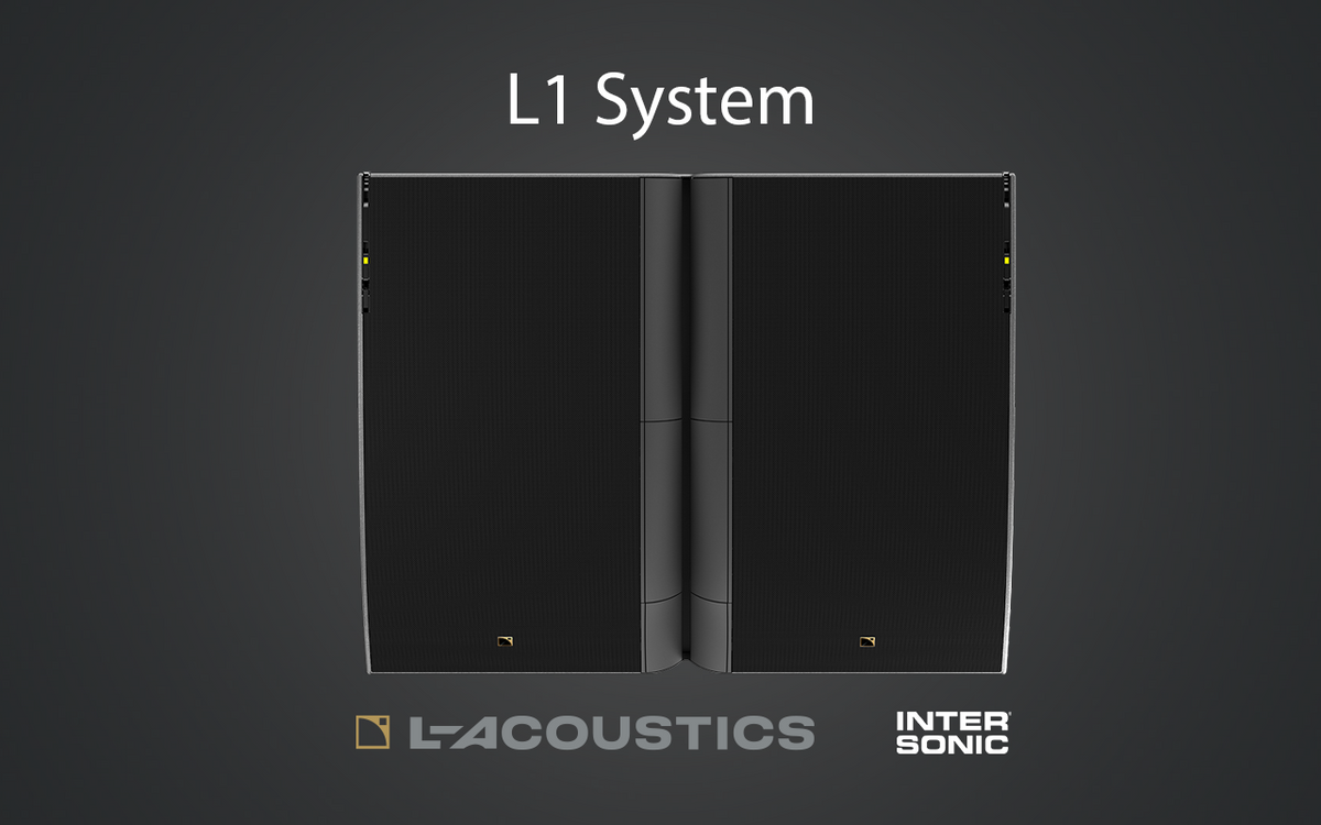 L-Acousticsin L1-kaiutinjärjestelmä on suurten live-tuotantojen lippulaiva