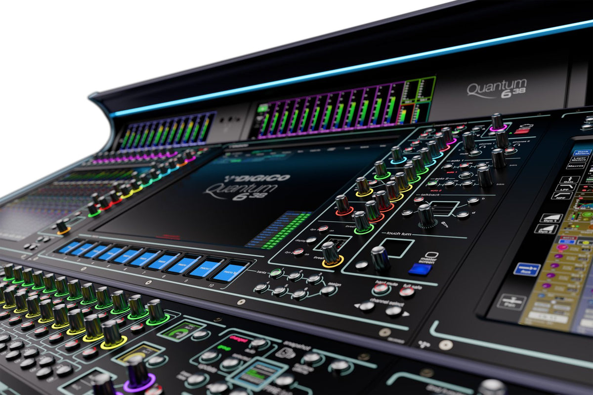 DiGiCo Quantum 638 yhdistää tutun käyttöpinnan Quantum-sarjan prosessointiin