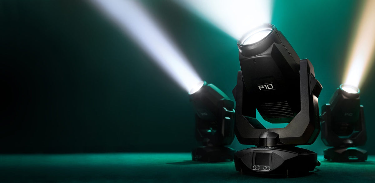 JB-Lighting P10 moving heads with light beams
